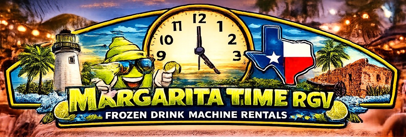Margarita Time RGV horizontal banner logo